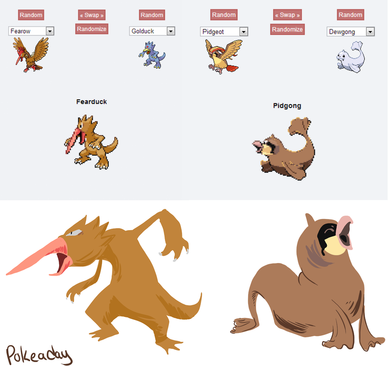 Illustration for article titled In An Alternate Universe, These Freakish Frankenstein Pokémon Are Real